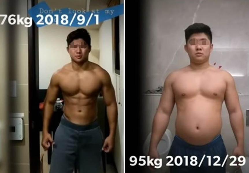肌肉男逐渐变胖截图