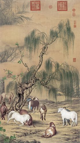 郎世宁八骏图共几幅