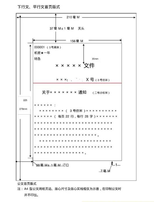 公文排版格式
