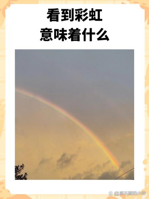 看到彩虹代表什么