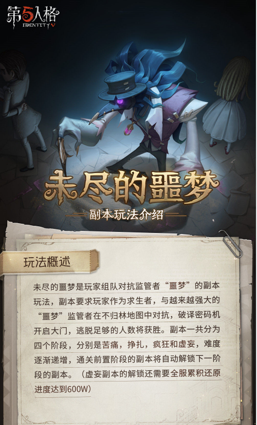 第五人格未尽的噩梦