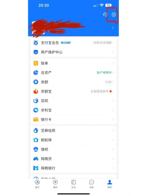 如何查询名下几个支付宝账户图标