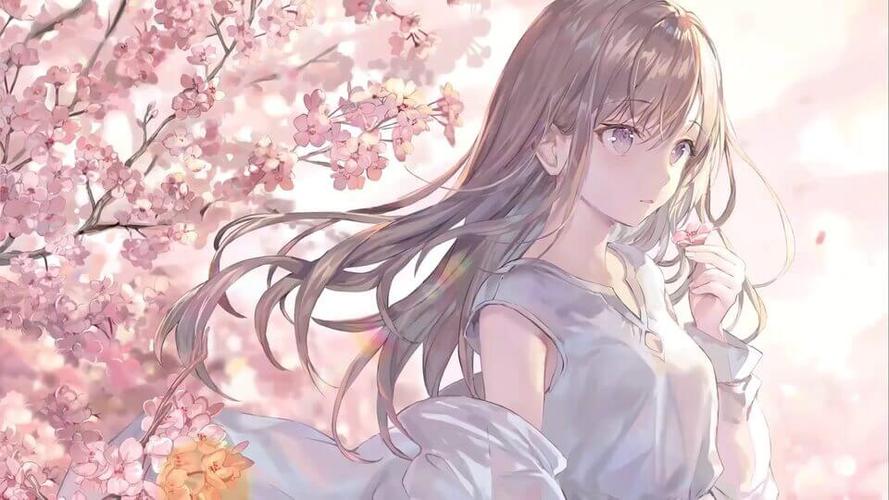 樱花少女动漫图片