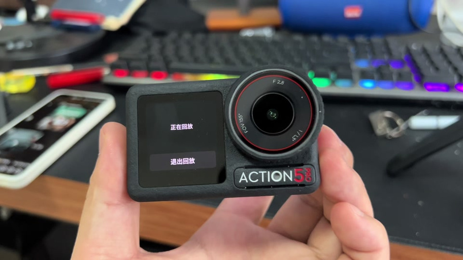 大疆action5怎么查看相册