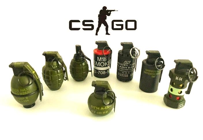 cs怎么用手雷