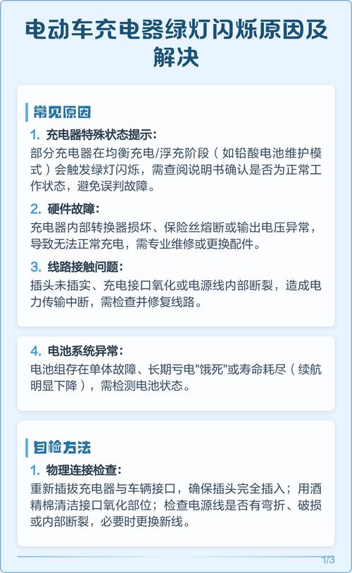 锂电池充电器闪烁的解决方法