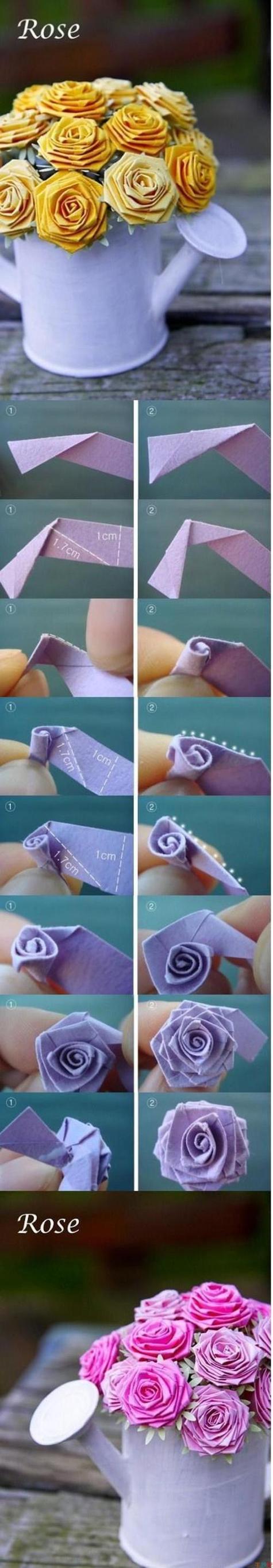 纸花制作过程