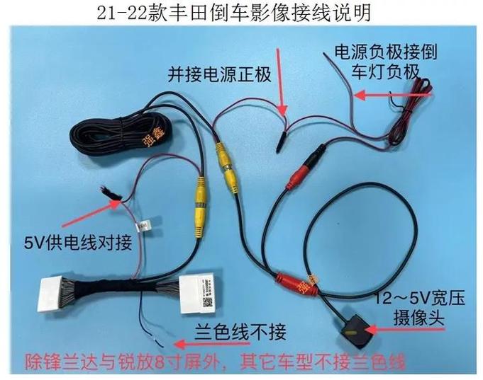 三轮倒车影像实物接线视频