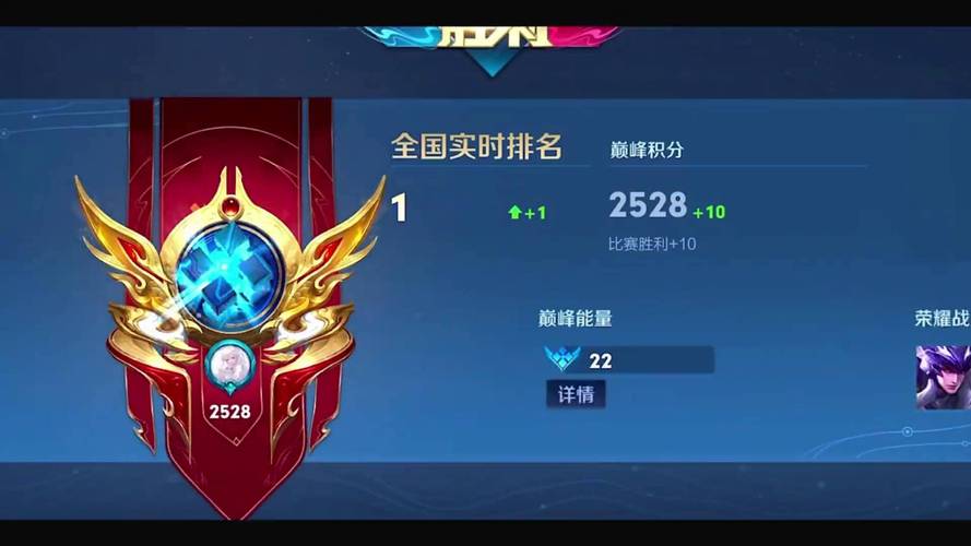 巅峰排名框没显示截图