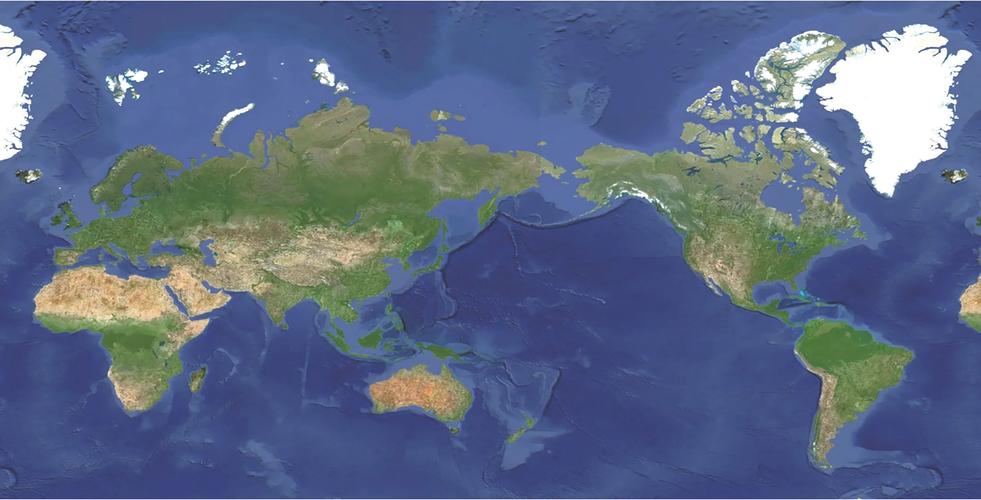 世界地图高清卫星地图全景图缩略图
