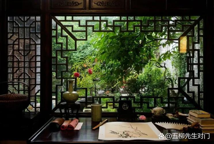 贪花风雨中景然御书屋