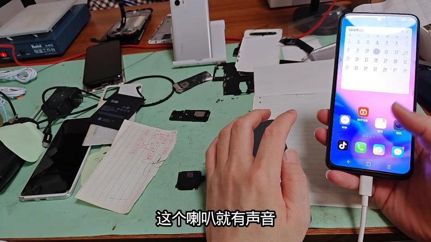 手机听筒坏了但免提有声音