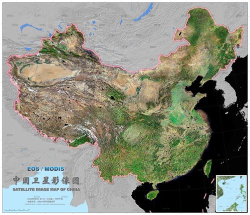 国内卫星地图截图