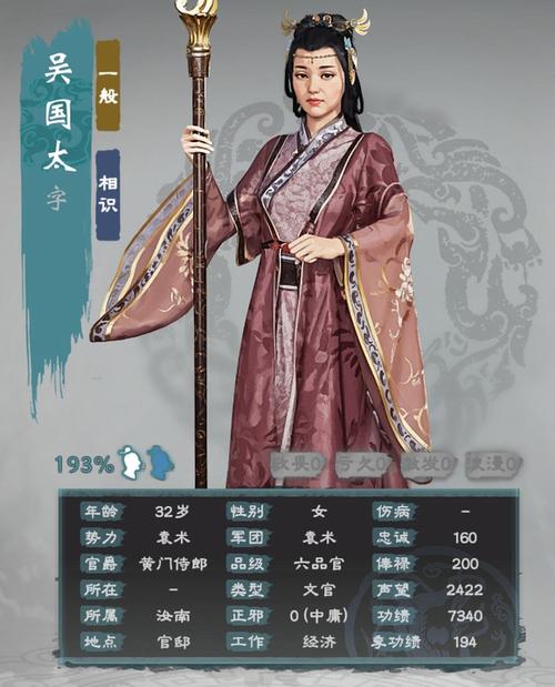 英雄立志传妻子排行