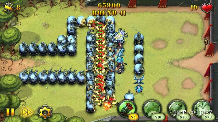 老款经典塔防游戏游戏截图