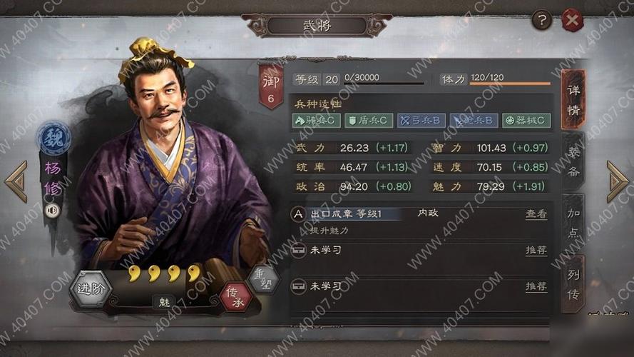 三国志战略版杨修有用吗
