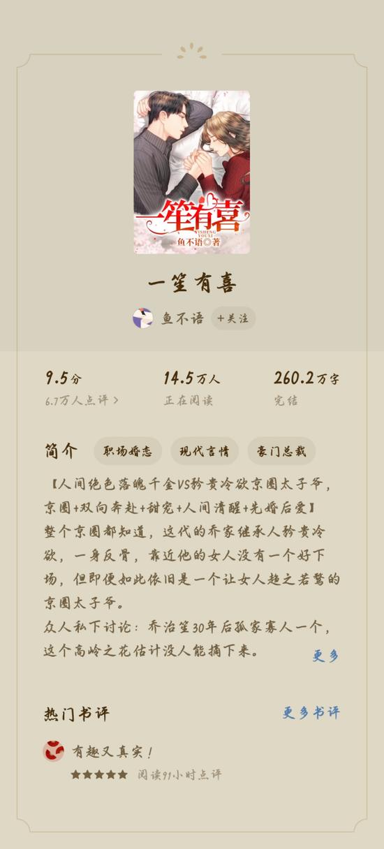 鱼不语一笙有喜最新截图