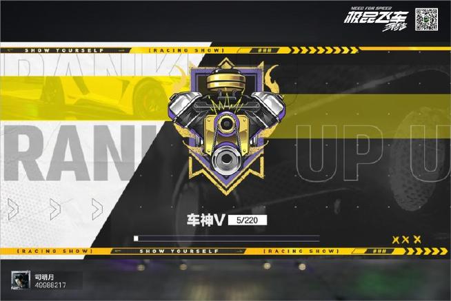 极品飞车车王段位