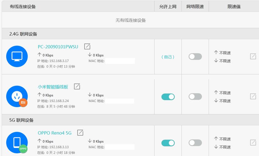 小米wifi限速无效截图