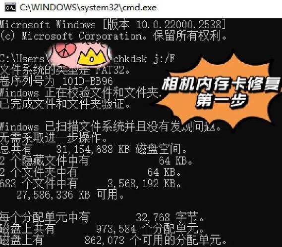 相机的内存卡格式化了恢复图标