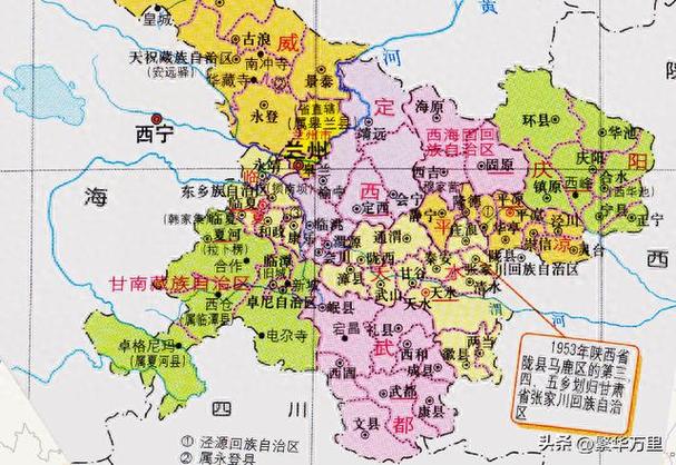 陇南地图高清版大图缩略图