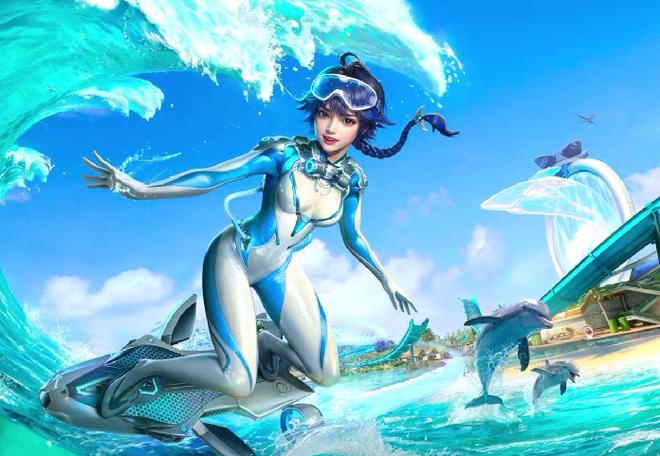 海洋之心和平精英同人图