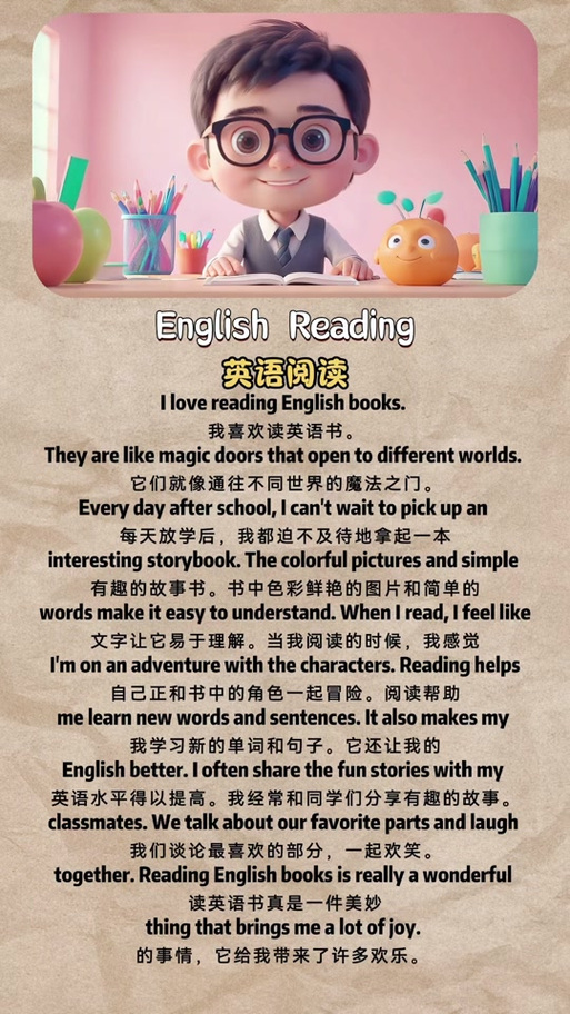 怎么阅读英语书文原版