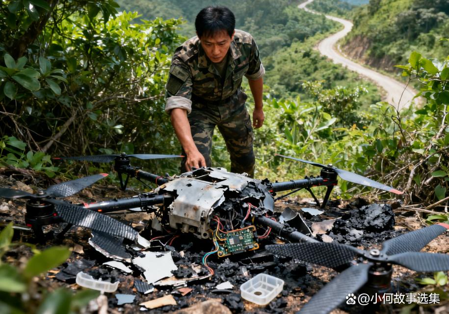 无人机在空中突然断电掉下来