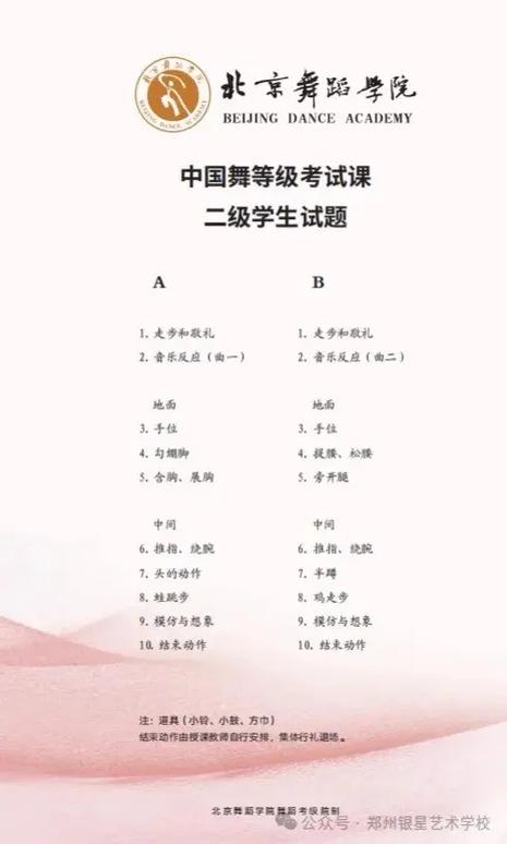 小秘密舞蹈考级二级