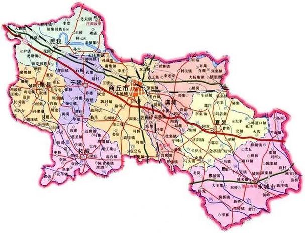 商丘地图完整版