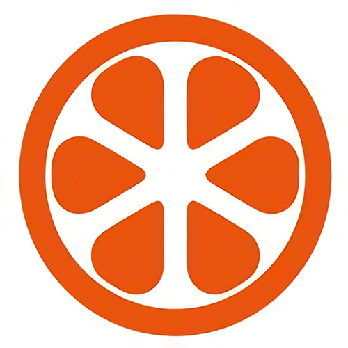 一个橘子图标的app截图