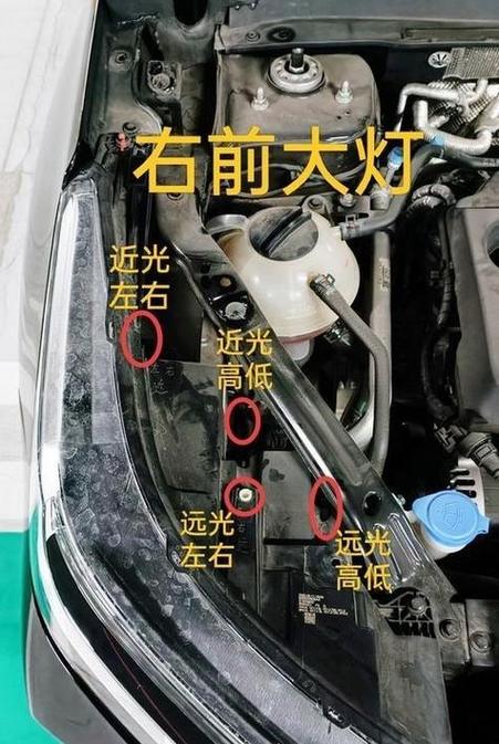 大灯远近光怎么调节截图