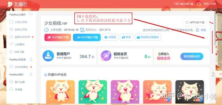 飞猫网盘使用方法