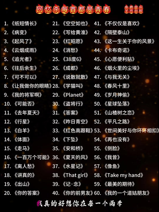 抖音很火的中文歌12月