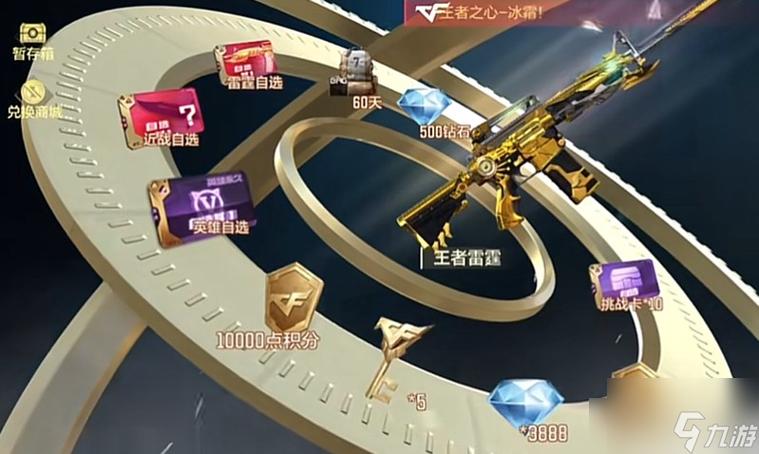 cf手游王者之翼轮回价格表图标