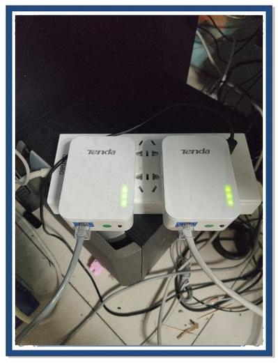 腾达电力猫显示有信号但上不了网