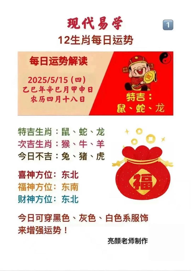 小运播报今日特吉生肖