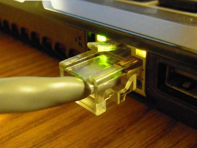 网线橙灯常亮黄灯闪烁截图