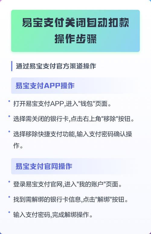 如何关闭易宝支付的代扣协议