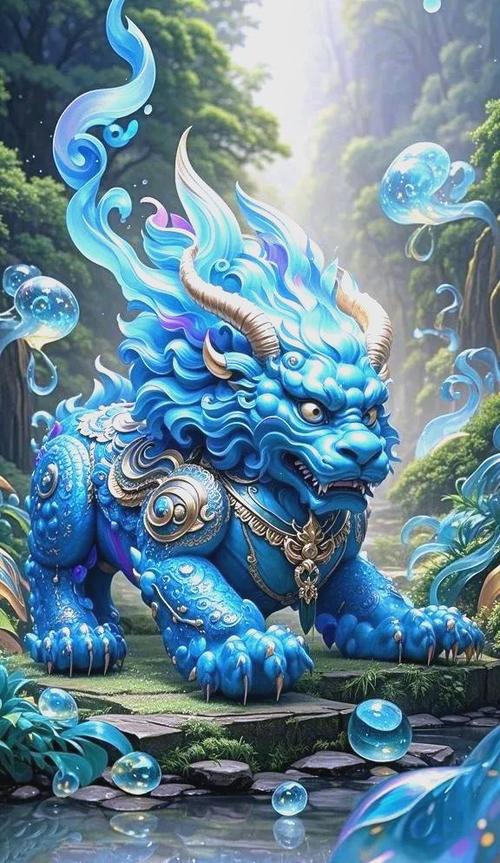 手机招财貔貅壁纸图标