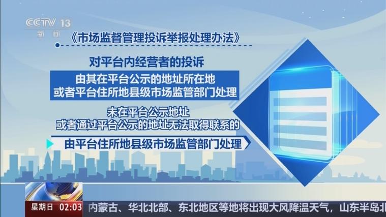 网络平台监管投诉截图