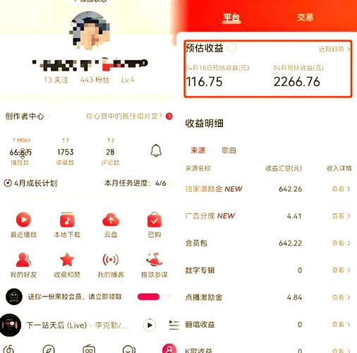 网易云音乐歌手收入
