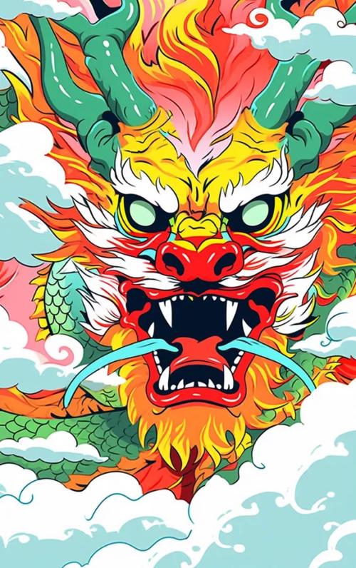 漫画龙 霸气