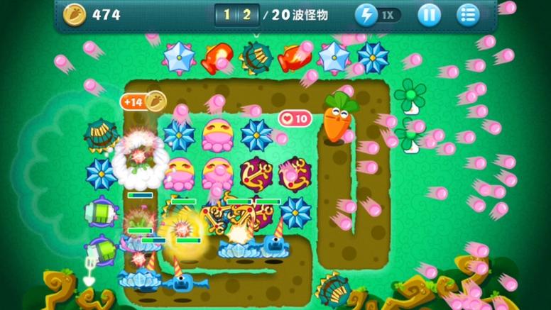 保卫萝卜1冬季第19关截图
