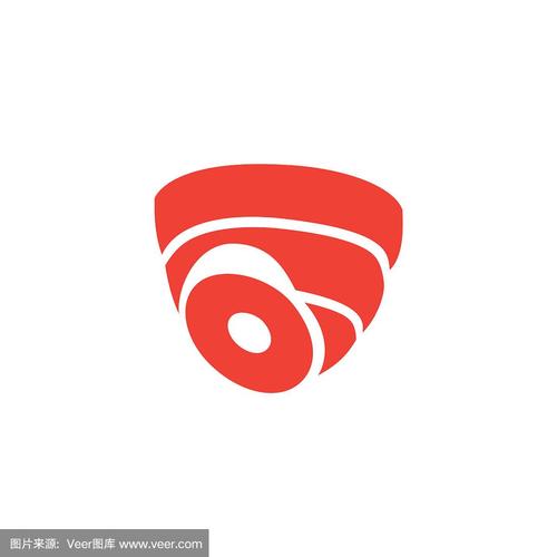 监控画面上的红色摄像头图标