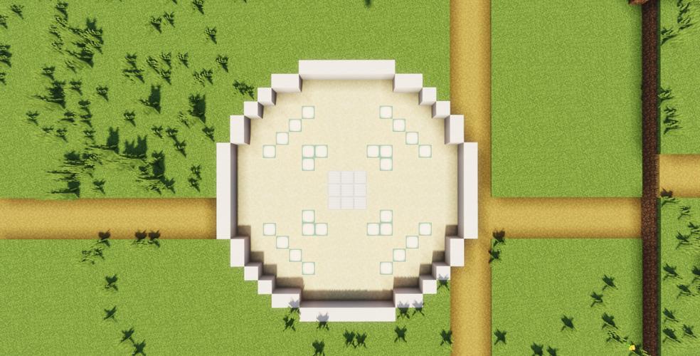 我的世界圆圈的建造方法