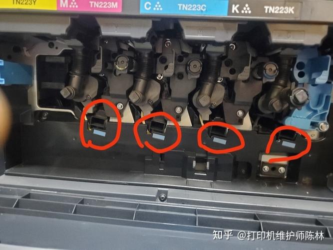 柯美c226显示c3726如何清除