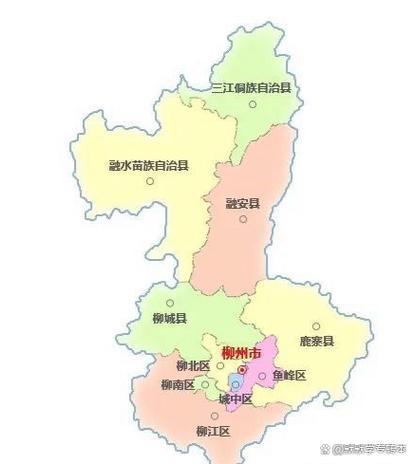 柳州地图