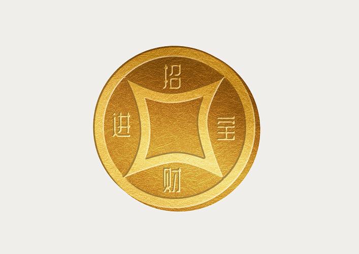 铜钱logo