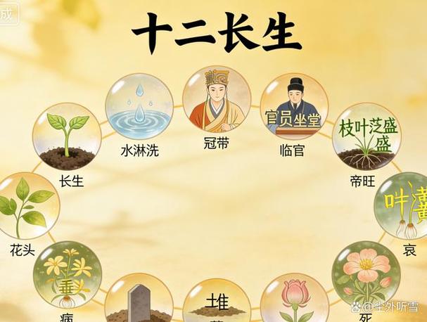 十二长生推算图